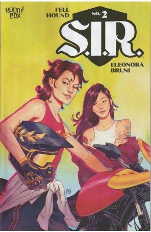 S.I.R. 2B published by Boom! with cover art by Kevin Wada