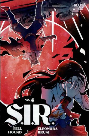 S.I.R. 4A published by Boom! with cover art by Fell Hound