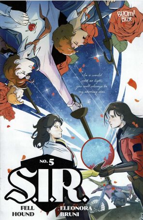 S.I.R. 5A published by Boom! with cover art by Fell Hound