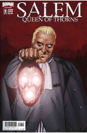 Salem: Queen of Thorns 2 published by Boom! with cover art by Wilfredo Torres