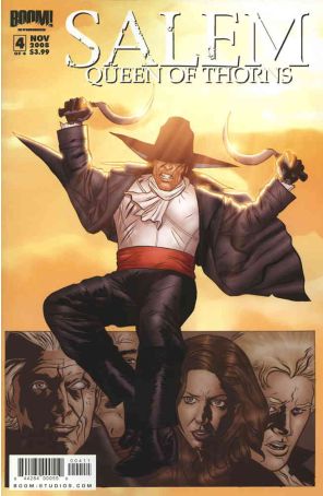 Salem: Queen of Thorns 4 published by Boom! with cover art by Wilfredo Torres