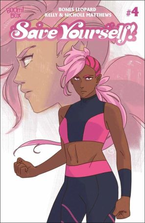 Save Yourself! 4B published by Boom! with cover art by Stephanie Gonzaga