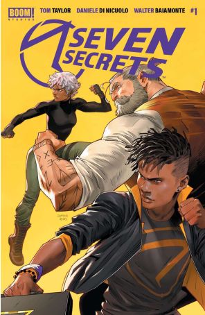 Seven Secrets 1 (2nd) published by Boom! with cover art by Dan Mora
