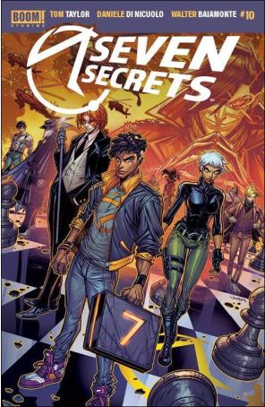 Seven Secrets 10B published by Boom! with cover art by Jonboy Meyers