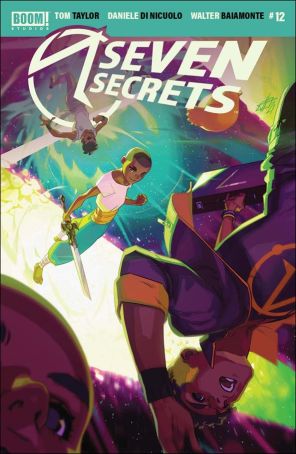 Seven Secrets 12B published by Boom! with cover art by Toni Infante
