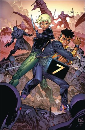 Seven Secrets 13E published by Boom! with cover art by Ken Lashley