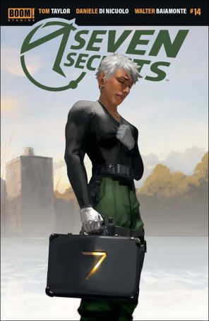 Seven Secrets 14C published by Boom! with cover art by Miguel Mercado