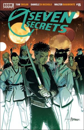 Seven Secrets 15B published by Boom! with cover art by Javier Fernandez
