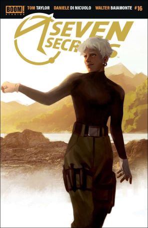 Seven Secrets 16C published by Boom! with cover art by Miguel Mercado