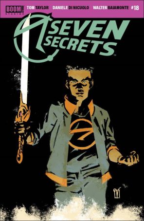 Seven Secrets 18B published by Boom! with cover art by Valentine De Landro