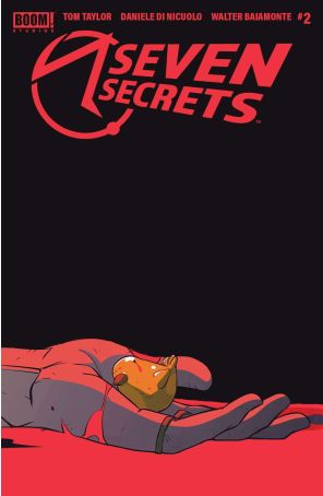 Seven Secrets 2 (2nd) published by Boom! with cover art by Daniele Di Nicuolo