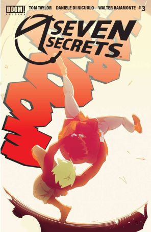 Seven Secrets 3 (2nd) published by Boom! with cover art by Daniele Di Nicuolo
