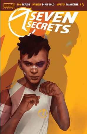 Seven Secrets 3A published by Boom! with cover art by Ben Oliver