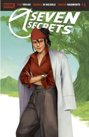 Seven Secrets 3B published by Boom! with cover art by Miguel Mercado