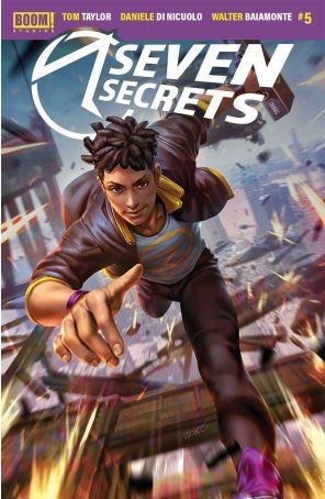 Seven Secrets 5B published by Boom! with cover art by Derrick Chew
