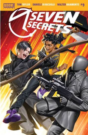 Seven Secrets 9B published by Boom! with cover art by Jung-Geun Yoon