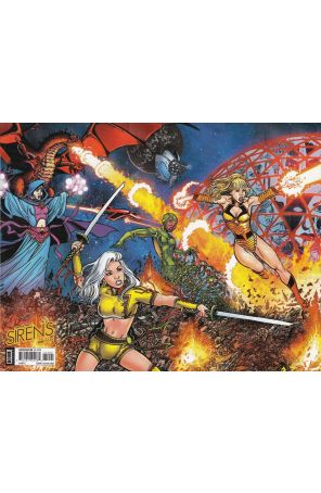 Sirens (George Perez's) 1C published by Boom! with cover art by George Pérez