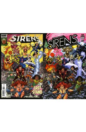 Sirens (George Perez's) 3 published by Boom! with cover art by George Pérez
