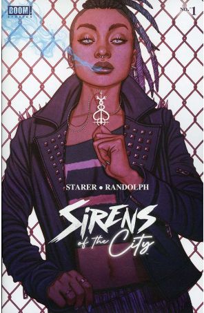 Sirens of the City 1B published by Boom! with cover art by Jenny Frison