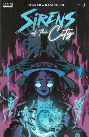 Sirens of the City 3A published by Boom! with cover art by Khary Randolph