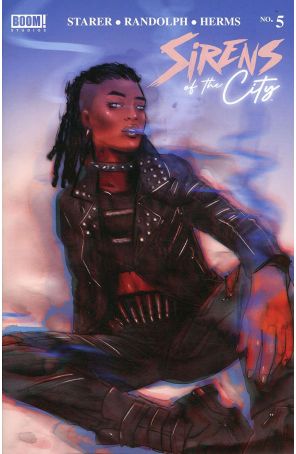 Sirens of the City 5B published by Boom! with cover art by Tula Lotay