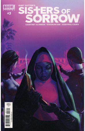 Sisters of Sorrow 3A published by Boom! with cover art by Taj Tenfold