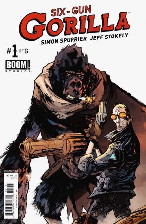 Six Gun Gorilla 1 (2nd) published by Boom! with cover art by Ramon K. Perez