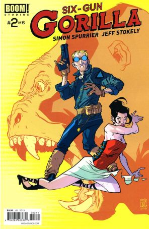 Six Gun Gorilla 2 published by Boom! with cover art by Ramon K. Perez