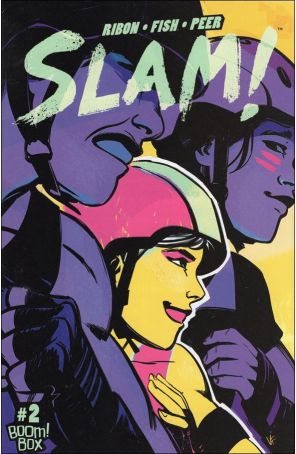 Slam! 2 published by Boom! with cover art by Veronica Fish