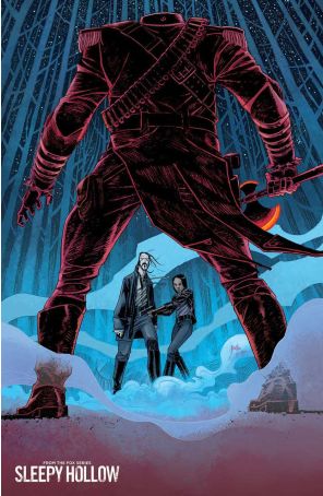 Sleepy Hollow (Boom!) 1A published by Boom! with cover art by Jorge Coelho