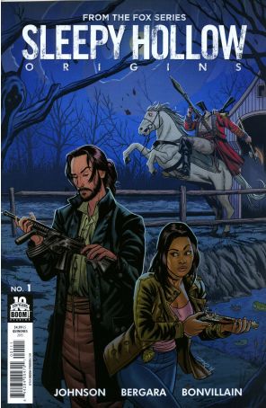 Sleepy Hollow Origins 1 published by Boom! with cover art by Joe Quinones
