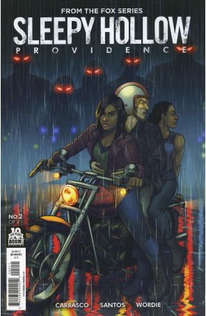 Sleepy Hollow: Providence 2 published by Boom! with cover art by Joe Quinones