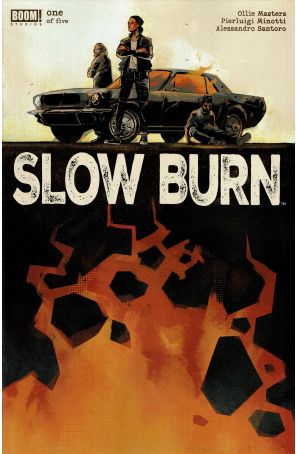Slow Burn (Boom!) 1A published by Boom! with cover art by Matt Taylor