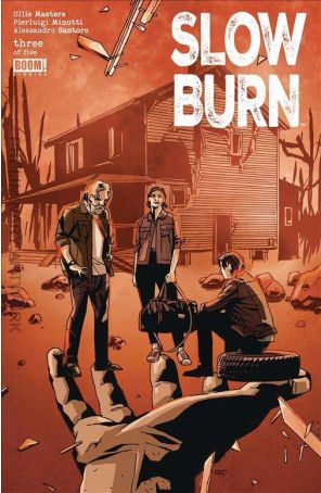 Slow Burn (Boom!) 3B published by Boom! with cover art by Antonio Fuso