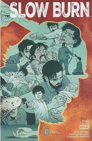 Slow Burn (Boom!) 4B published by Boom! with cover art by Goran Sudžuka