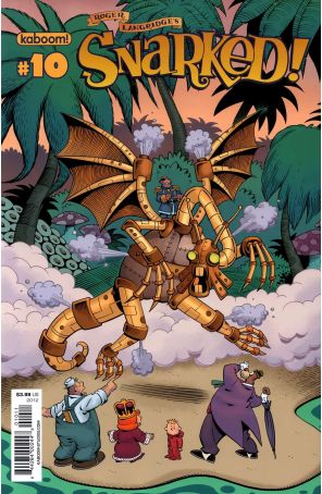Snarked 10 published by Boom! with cover art by Roger Langridge