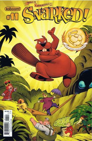 Snarked 11 published by Boom! with cover art by Roger Langridge