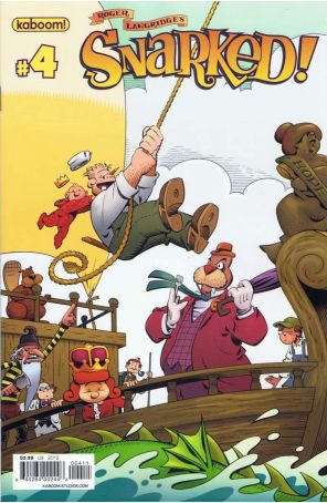 Snarked 4A published by Boom! with cover art by Roger Langridge