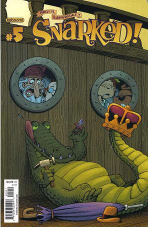 Snarked 5A published by Boom! with cover art by Roger Langridge