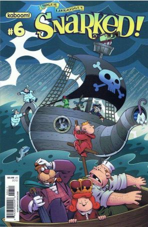 Snarked 6 published by Boom! with cover art by Roger Langridge