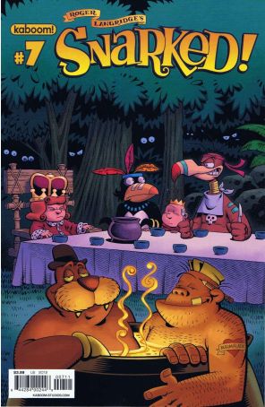 Snarked 7 published by Boom! with cover art by Roger Langridge