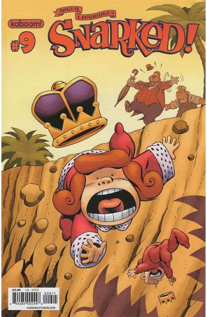 Snarked 9 published by Boom! with cover art by Roger Langridge