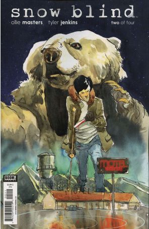 Snow Blind 2 published by Boom! with cover art by Tyler Jenkins