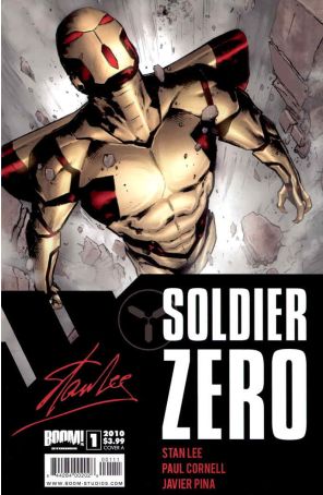 Soldier Zero 1A published by Boom! with cover art by Trevor Hairsine