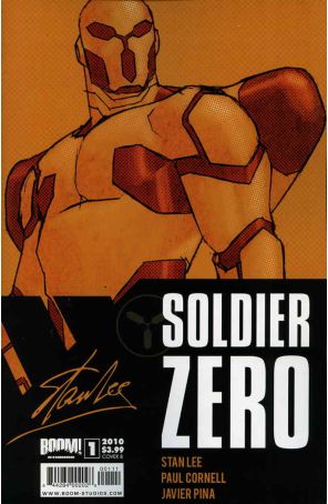 Soldier Zero 1B published by Boom! with cover art by Dave Johnson