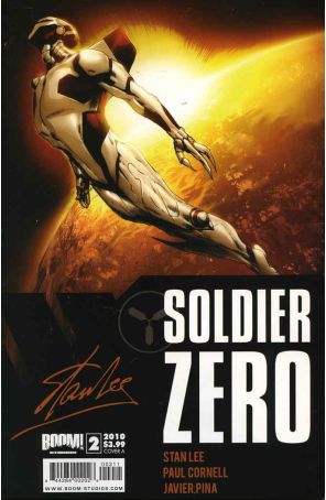 Soldier Zero 2A published by Boom! with cover art by Trevor Hairsine