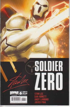 Soldier Zero 6A published by Boom! with cover art by Trevor Hairsine
