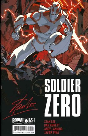 Soldier Zero 6B published by Boom! with cover art by Matteo Scalera