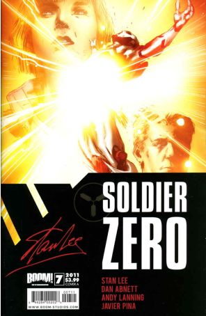 Soldier Zero 7A published by Boom! with cover art by Trevor Hairsine