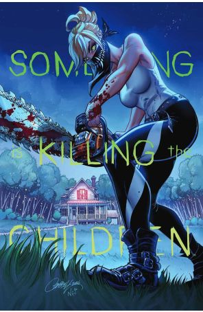 Something is Killing the Children 50L published by Boom! with cover art by J. Scott Campbell